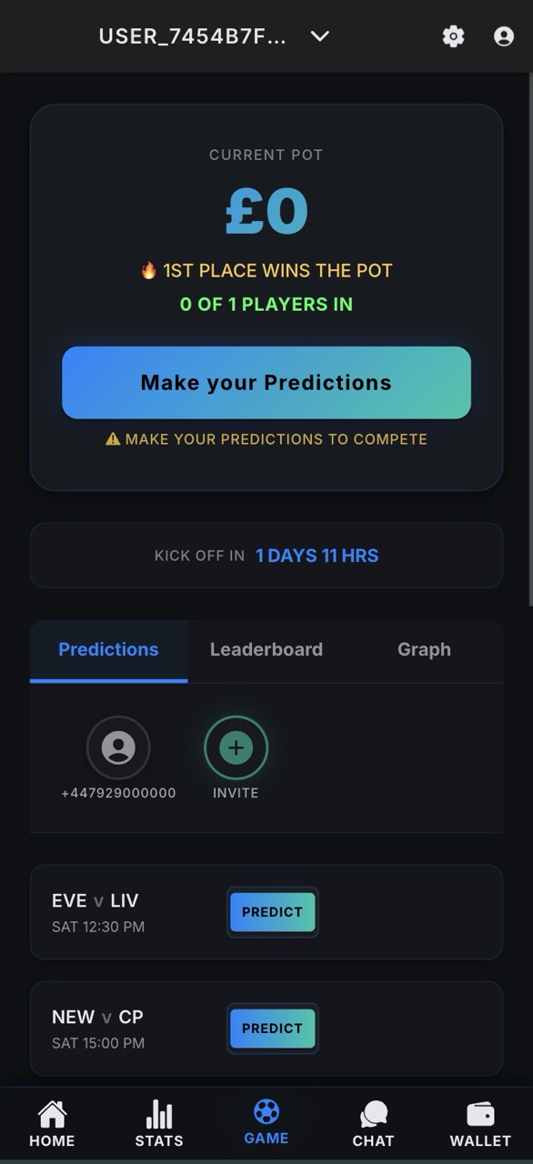 Betrox App Screenshot